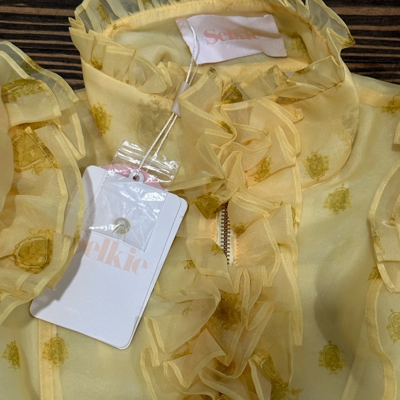 NWT SELKIE THE BANQUET BLOUSE - Picture 8 of 14